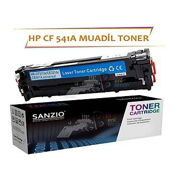 HP CF541A ipsiz Mavi Muadil Toner HP PRO M254 M280 M281