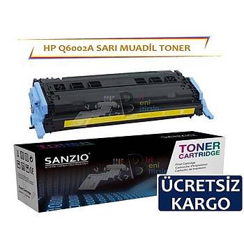 Hp Q6002A Muadil Toner Sarý Renk 1600/2600/1015