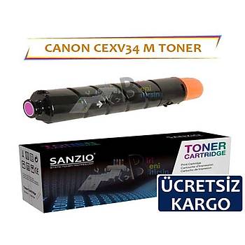Canon CEXV34 Kýrmýzý Muadil Toner Copier C2020 C2025 C2030