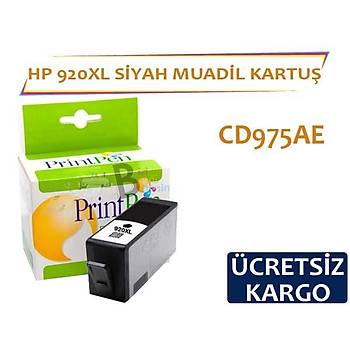 HP 920 XL Siyah Muadil Kartuş CD975AE