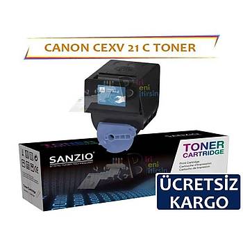 Canon CEXV21 Mavi Muadil Toner IRC2550 IRC2380 IRC2880