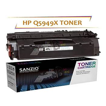 HP LaserJet Q5949X Muadil Toner 49X 6000sayfa P2014 P2015 P2015dn M2727 3390 3392 1320 1161
