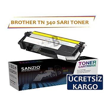 For Brother Tn 340 Y Sar Muadil Toner Dcp9055 Hl 4150 4570 Mfc9460 9970