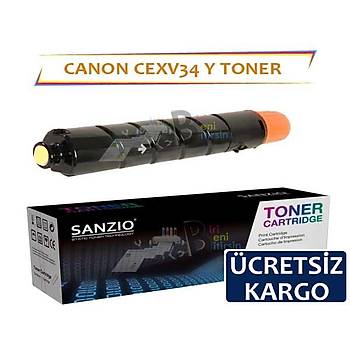 Canon CEXV34 Sarı Muadil Toner C2020 C2025 C2030