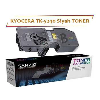 Kyocera Mita TK5240 Black Siyah 4000 Sayfa Muadil Toner Ecosys M5526 P5026