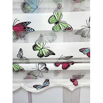 BBB Desenli Stor Zebra Perde 4 Desen Seenei Hemen Kargo