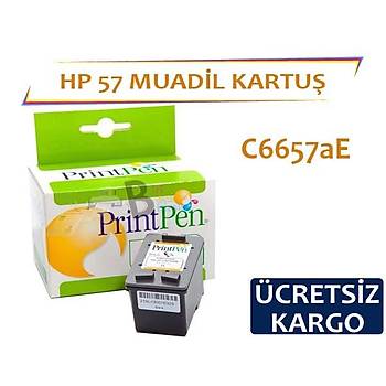 Prntpen Hp 57 Muadil Kartu C6657ae