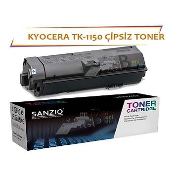 Kyocera Mita TK 1150 Çipsiz Muadil Toner 3000 Sayfa Ecosys M2135 M2235 M2635 M2735