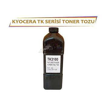 KYOCERA TK Tonerler iin Yksek Kalite Siyah Toner Tozu 1Kg