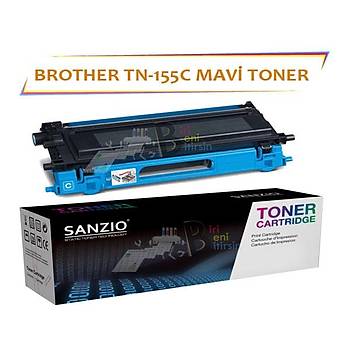 For Brother Tn-155C Mavi Muadil Toner 9040/4040