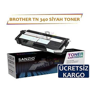 For Brother Tn 340 K Siyah Muadil Toner Dcp9055 Hl 4150 4570 Mfc9460 9970