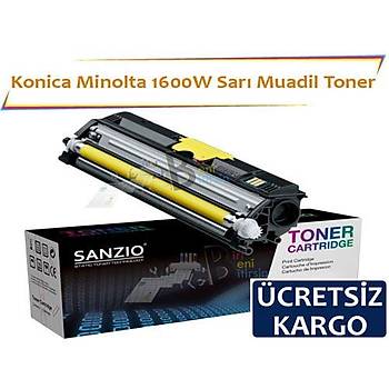 Konica Minolta 1600W Sarý Muadil Toner Fax 1600 1600E 2600 2800 3600 3800