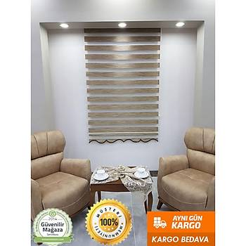 BBB Bambu Stor Zebra Perde 2 renk seenei Hemen kargo