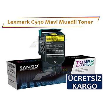 Lexmark C540 Muadil Toner Sarý C540 C543 C544