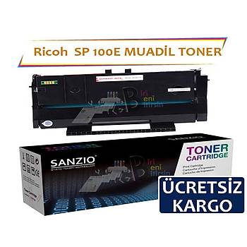 Ricoh SP 100E 1200 Sayfa Muadil Toner SP 110 111 100