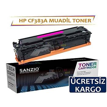 HP CF383A muadil toner krmz 312A MFP M476