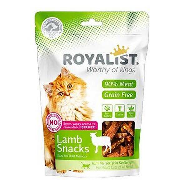 ROYALIST CAT LAMB SNACKS DL 80 GR