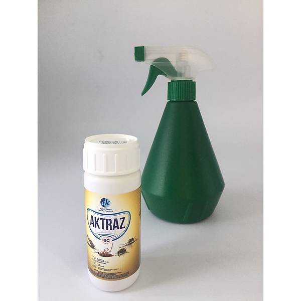 (100 ml) Aktraz EC Kokulu Genel Amal Haere ldrc +  500 ml Kk El Tipi Pompas