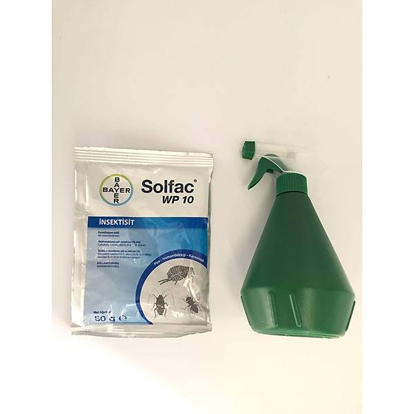 Bayer Solfac WP 10 Tm Haereler in Toz Bcek ldrc + 500 ml Kk El Pompas