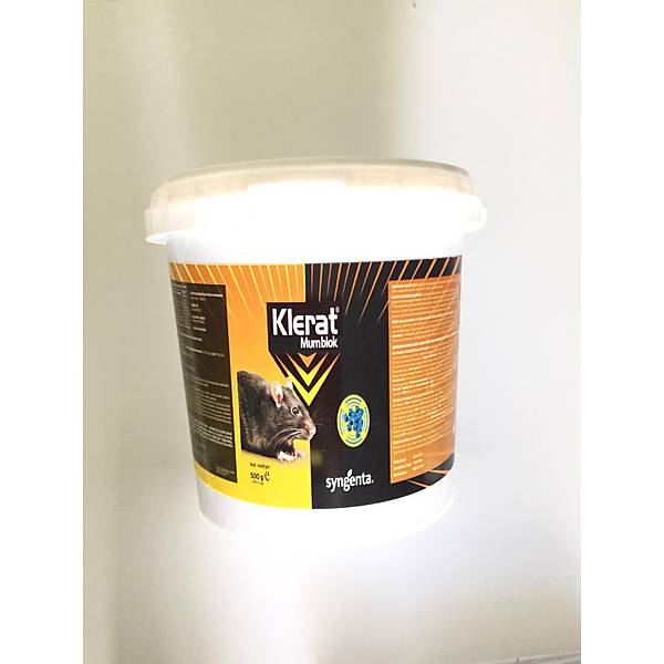 Syngenta Klerat Mum Blok Fare Zehiri 20 g bloklar  500 GR