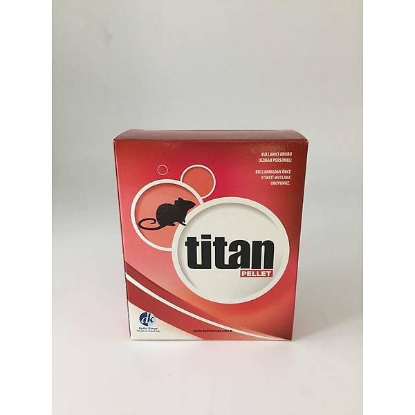 Titan Pellet Fare Zehiri 80 G