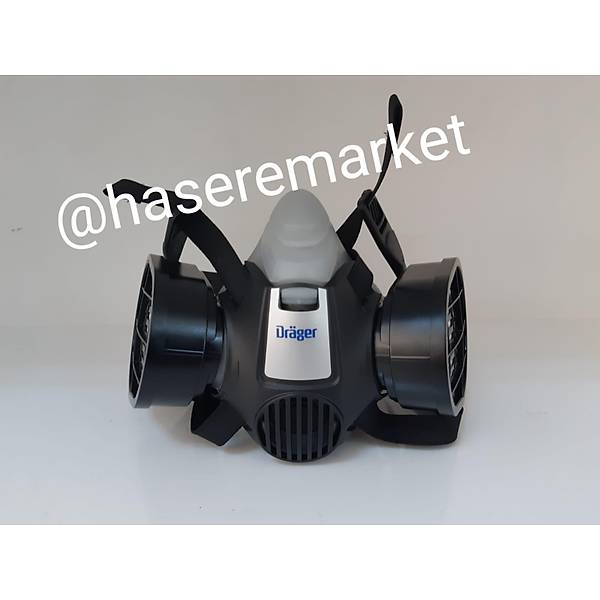 Drager X-Plore 3300 Yarm Yz Gaz(M) Maske + A1B1E1 Filtre Kombine Set
