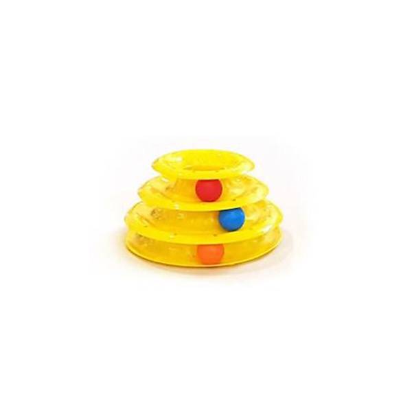 TOWER OF TRACKS (3 KATLI KED OYUNCAI) SARI