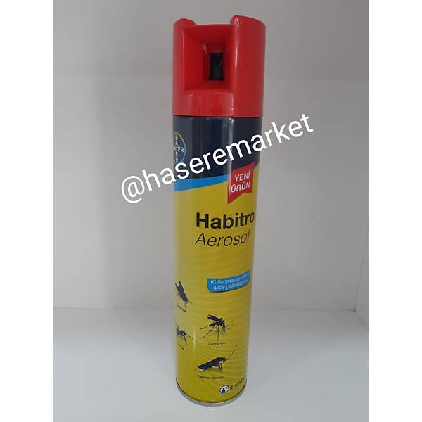 Bayer Habitro Sivrisinek Ve Karasinek Etkili Hamam Bcei ve Karnca Etkili 275ML Aerosol