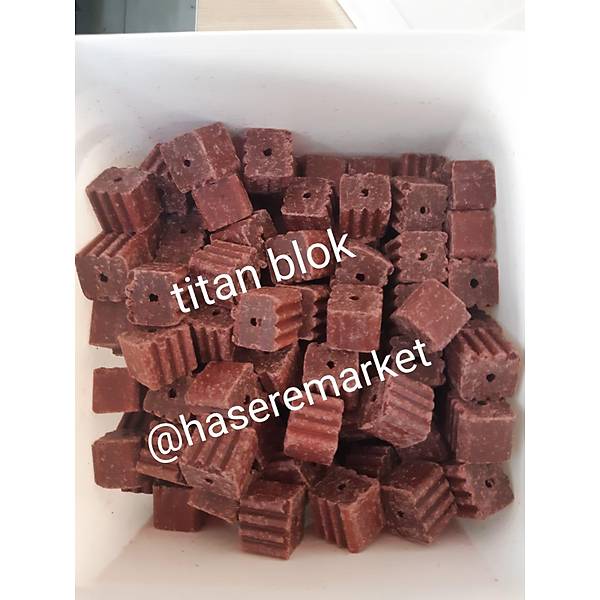 Titan Wax Block 20 Gr'lk Blok Fare Zehri 100 Gr
