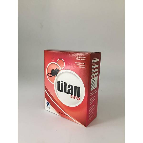 Titan Pellet Fare Zehiri 80 G