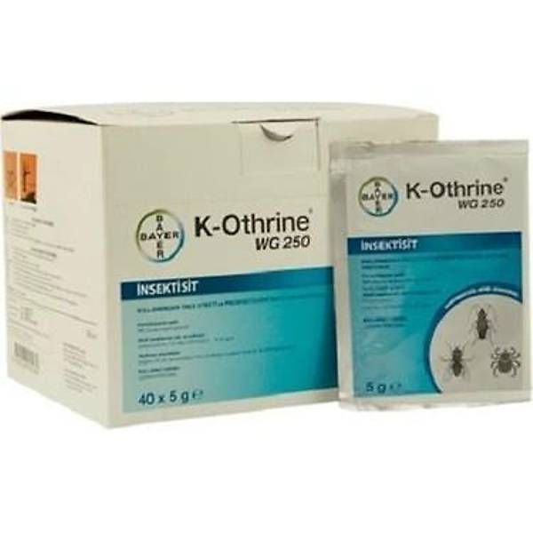 Bayer K-Othrine WG 250 Genel Haşere Öldürücü 10 x 5 G ( 10 ADET)
