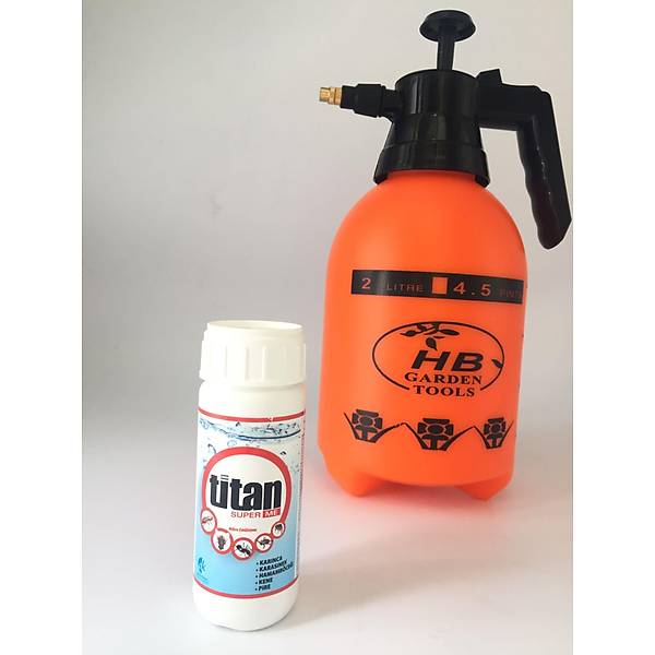 (100 ml) Titan Sper ME Kokulu Genel Amal Haere ldrc + HB Mekanik El Pompas 2 Litre  