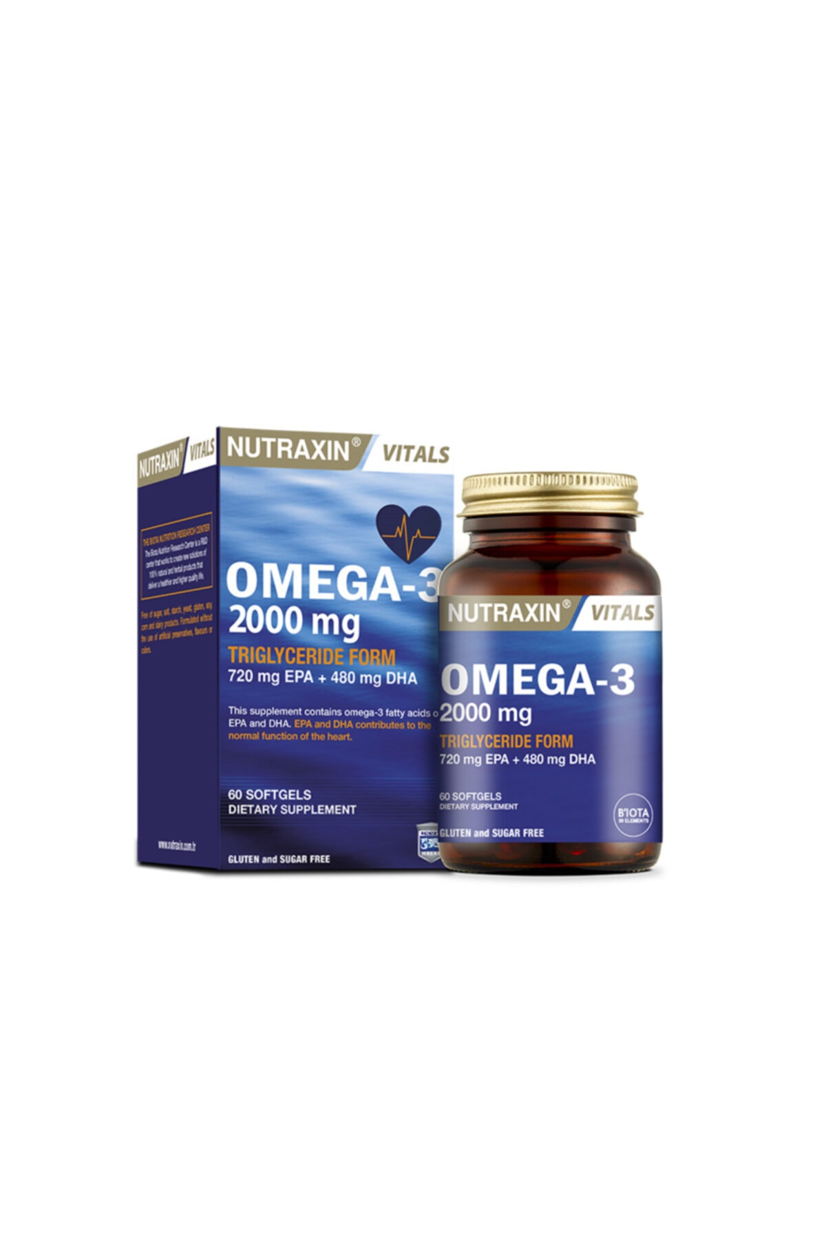 Nutraxin Omega-3 2000 Mg 60 Softgel