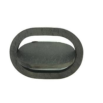 Elips Siyah Boyal Kayn Ses Kafesi 7,5cm