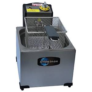 Armeka 5 Litre Tek Hazneli Elektrikli Kapakl� Frit�z Sanayi Tipi