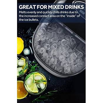 Vosco Pro Set st Buz Makinesi 12 Kg Siyah