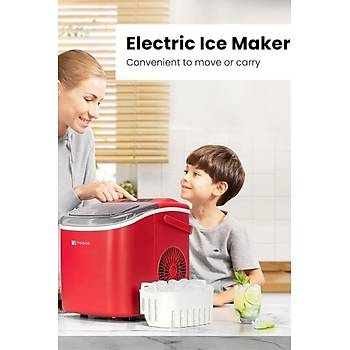 Vosco SET �ST� BUZ MAK�NES� 12 KG KIRMIZI