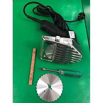 Elektrikli D�ner B��a�� D�ner Kesme Makinesi Yedek B��akl�.Testere Tavuk B��a�� Hediye