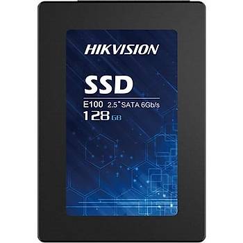 Hikvision 128GB E100 550-430MBs Sata 3 2.5" SSD HS-SSD-E100-128G
