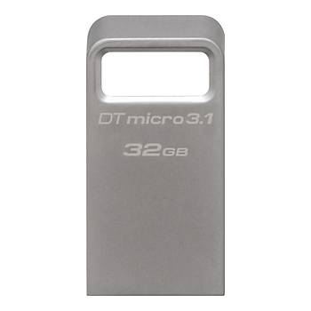 Kingston DTMC3-32 32GB DTMicro USB3.1 Metal Kasa Flash Bellek