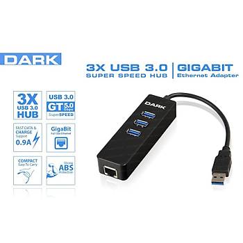 Dark Dk-ac-usb330gl Gýgabýt Ethernet Gýrýslý 3 Port Usb3.0