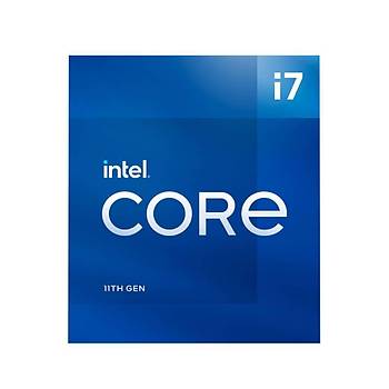 Intel Core i7 11700K 3.6GHz 16MB Önbellek 8 Çekirdek 1200 14nm Kutulu Box Ýþlemci (Fansýz)