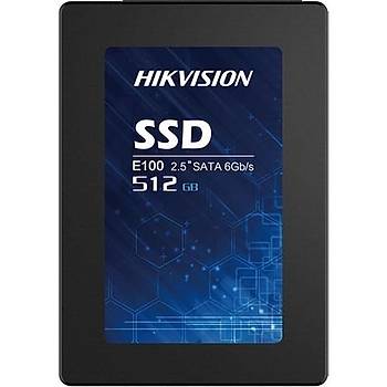 Hikvision 512GB E100 550-480MBs Sata 3 2.5" SSD HS-SSD-E100-512G Ssd Harddisk