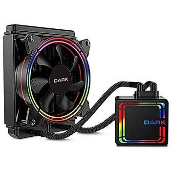 Dark AquaForce W126 12cm FRGB LED Fan + Pompa, Intel & AMD Uyumlu Sývý Soðutma Sistemi (DKCCW126)