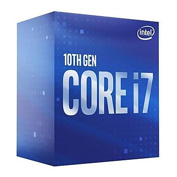 Intel Core i7 10700 Soket 1200 2.9GHz 16MB Önbellek 8 Çekirdek 14nm Ýþlemci Box UHD 630 VGA (Fanlý)