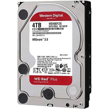 Wd 4TB Red Plus NAS Internal Hard Drive HDD - 5400 RPM, SATA 128 MB WD40EFZX Harddisk
