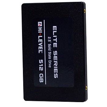 Hi-Level 512GB Elite HLV-SSD30ELT-512G 560-540MB-s 2.5" SATA3 SSD Disk + Aparat