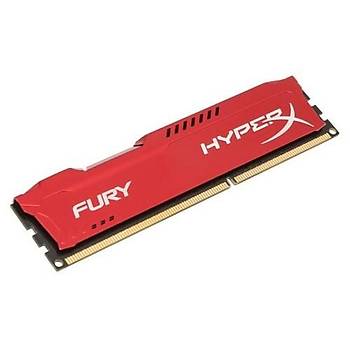 Kingston HyperX Fury Red 8GB 1600MHz DDR3 (HX316C10FR-8) Pc Ram
