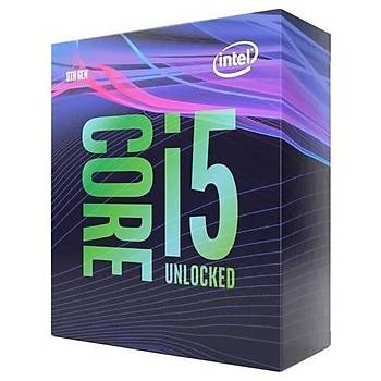 Intel Ý5 9600KF 3.7Ghz Lga1151 9Mb Cache Intel Ýþlemci Kutulu Box NOVGA (Fansýz)