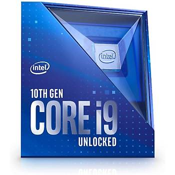 Intel Core i9 10900F 2.8GHz 20MB Önbellek 10 Çekirdek 1200 Ýþlemci Kutulu Box NOVGA (Fanlý)